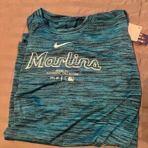 MIAMI MARLINS NIKE SHORT SLEEVE SHIRT